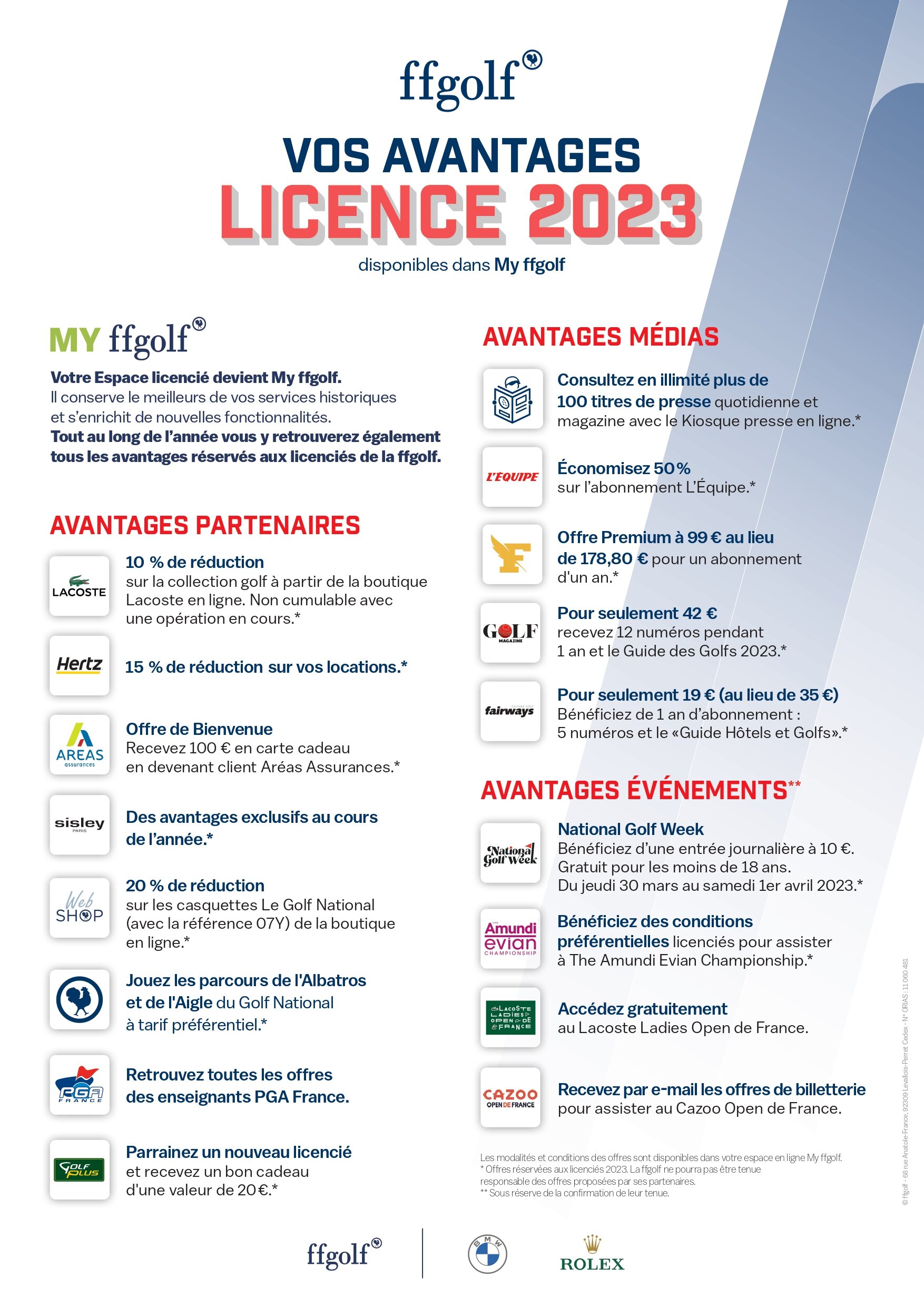 La Licence ffgolf 2023 est en vente ! Ligue de Bretagne de Golf